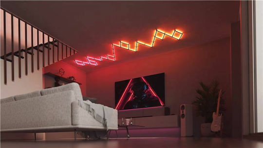 Nanoleaf Lines Starter Kit WiFi Lustră Decorativă Multicolor 15buc