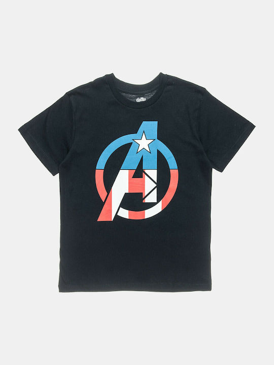 Alouette Kinder Schlafanzug Sommerlich Blau Marvel Avengers