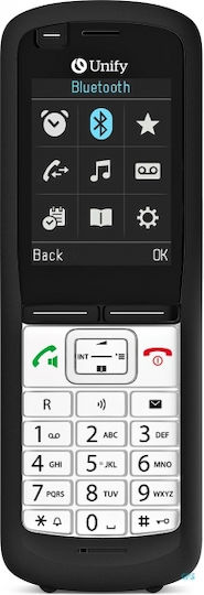 Siemens OpenScape DECT Phone R6 Безжичен Телефон с Българско Меню Черен
