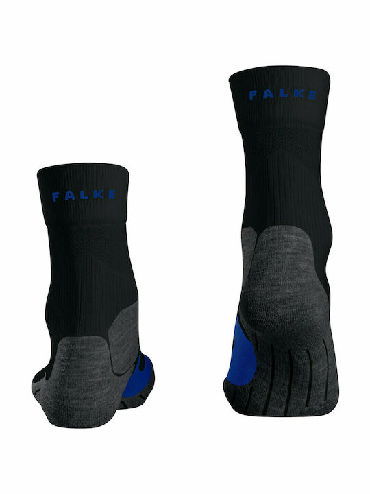 Falke RU4 Cool Run Running Κάλτσες Μαύρες 1 Ζεύγος