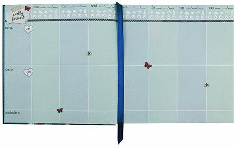 Santoro Gorjuss Planner The Hatter Kids Stationery Set with Notepad and Pen
