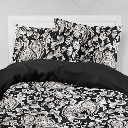 Borea Υπέρδιπλη 220x240cm Victorian Μαύρο