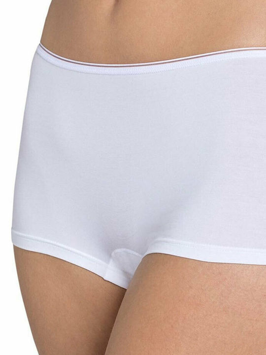 Feel Sensational Ψηλόμεσο Γυναικείο Boxer Λευκό