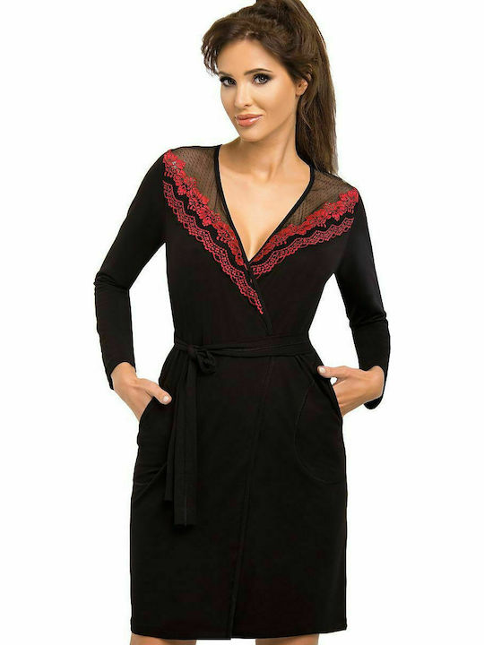 Donna Women's Nightdress Black