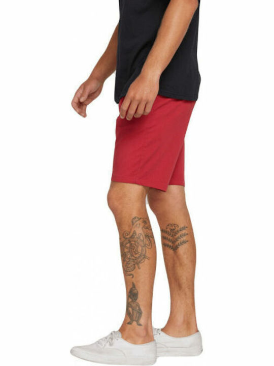 Herrenshorts Chino Burgundisch