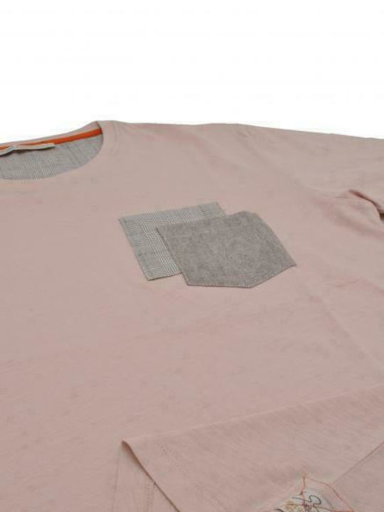 t-shirt YES ZEE T736_S500 smokey pink/0452 T736-0452