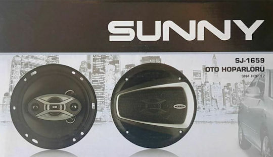 Neta Set Boxe Auto Sunny SJ 1659 6.5" (3 căi)