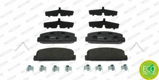 Ferodo Σετ Τακάκια Πίσω 4τμχ για Mazda 323 / 6 / 626 / Premacy