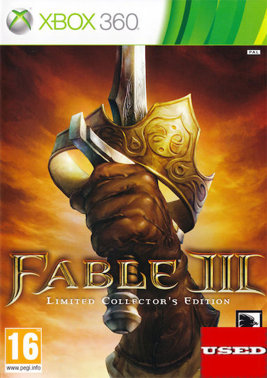 Fable III Collector's Edition XBOX 360 Game (Used)