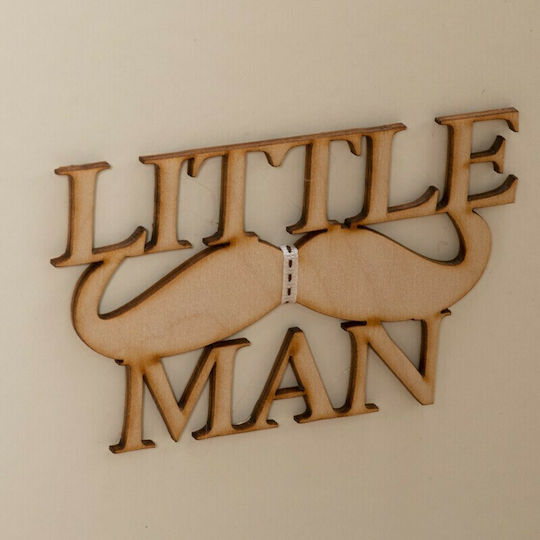 Papillon Kids Little Man Χειροποίητο Βιβλίο Ευχών από Χαρτόνι