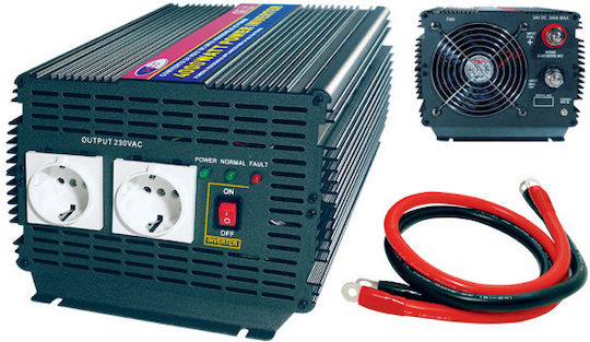 Amarad PI-4000-24 Modified Sine Wave Inverter Power 4000W with Nominal Input Voltage 24V Single Phase