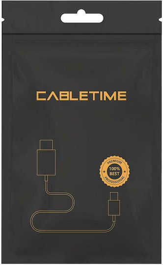 Cabletime Cable mini DisplayPort male - HDMI male 1.8m Μαύρο