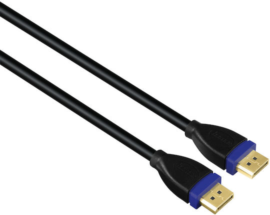 HAMA Kabel DisplayPort-Stecker - DisplayPort-Stecker 1.80m Schwarz (00078442)