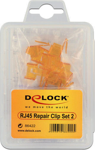 DeLock RJ45 Clip 40τμχ 86422