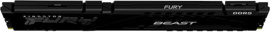 Kingston Fury Beast DDR5 με Module 1x8GB και Ταχύτητα 5600 για Desktop