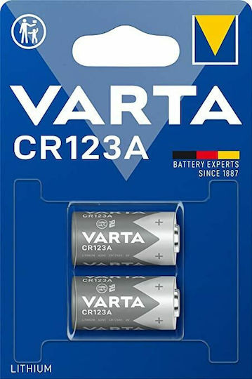 Varta Professional Lithium Μπαταρίες CR123 3V Μιας Χρήσης (Long Life) 2τμχ
