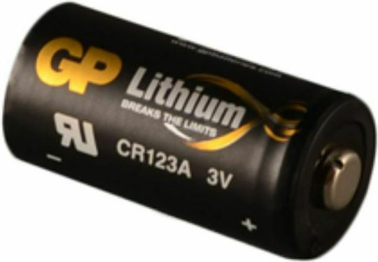 GP Batteries Μπαταρία Λιθίου CR123A 3V Μιας Χρήσης (Long Life) 1τμχ