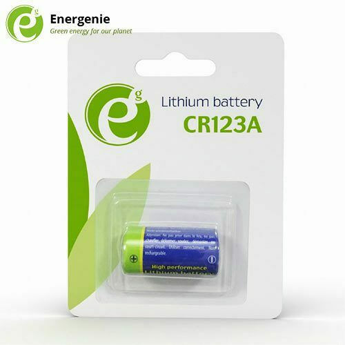 Energenie Ansmann Lithium-Batterie CR123 3V Einweg (Lange Lebensdauer) 1 Stück