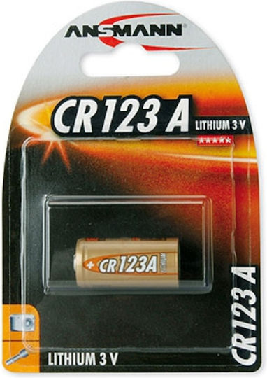 Ansmann Lithium Battery CR123 3V Single Use Long Life 1 Pc