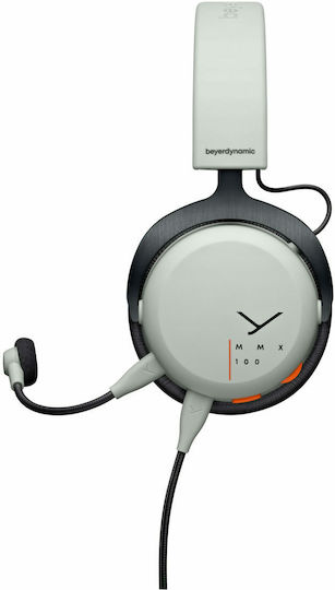 BeyerDynamic MMX 100 Over Ear Gaming Headset with Connection 2x3.5mm Gray