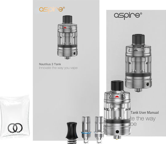 Aspire Nautilus 3 4ml 24mm Silver