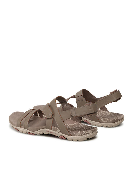 Sandspur Rose Convert Δερμάτινα Γυναικεία Σανδάλια Sporty Brindle/Pink