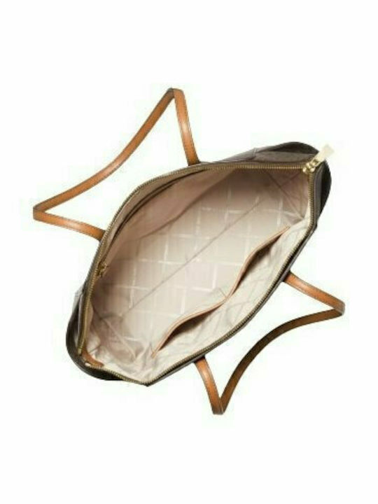 Marilyn Leather Women's Bag Shopper Shoulder Beige