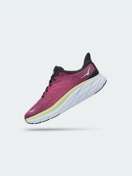Clifton 8 Damen Sportschuhe Laufen Rosa