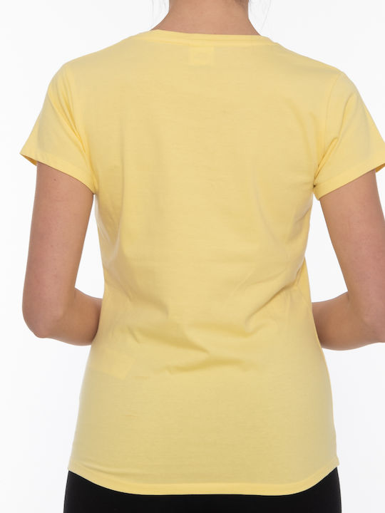 Russell Athletic Women's T-shirt Yellow