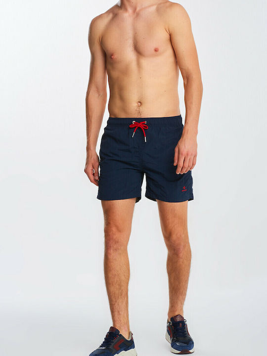 Classic Men's Swimwear Shorts Navy Blue