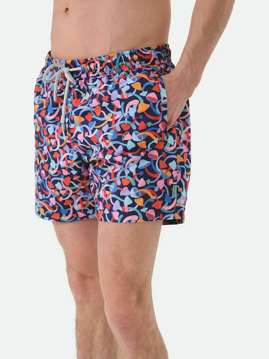 Shrooms Herren Badebekleidung Shorts Mehrfarbig mit Mustern