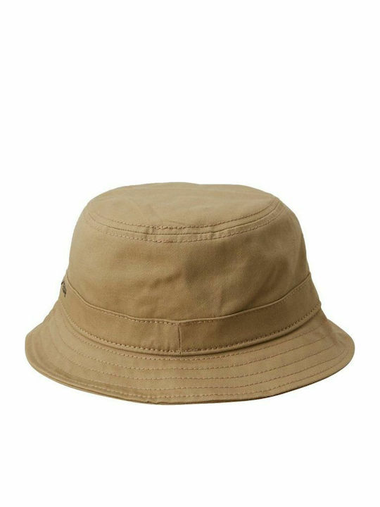Quiksilver Blown Out Fabric Men's Hat Bucket Style Beige