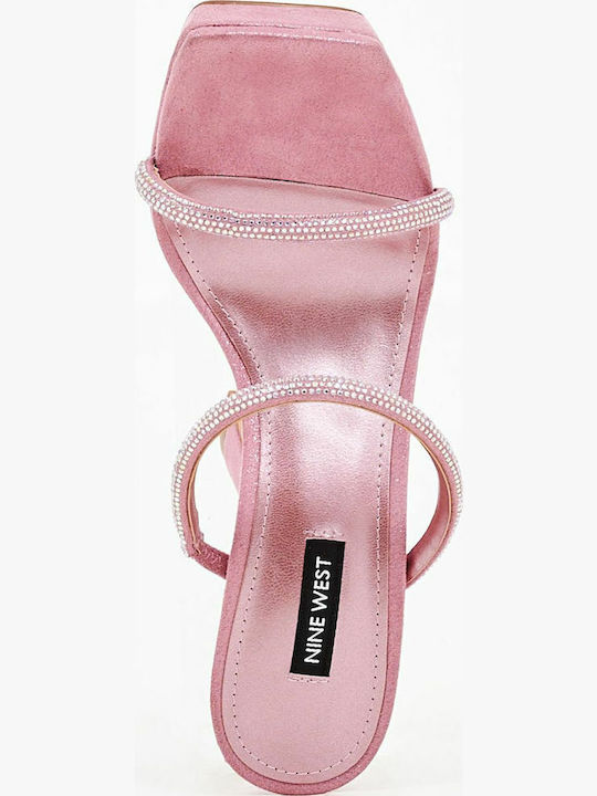 Adine 2 Wildleder Damen Sandalen in Rosa Farbe