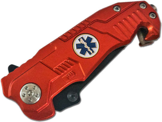 Alpin Tactical Series Outdoor 16642OR Pocket Knife Red