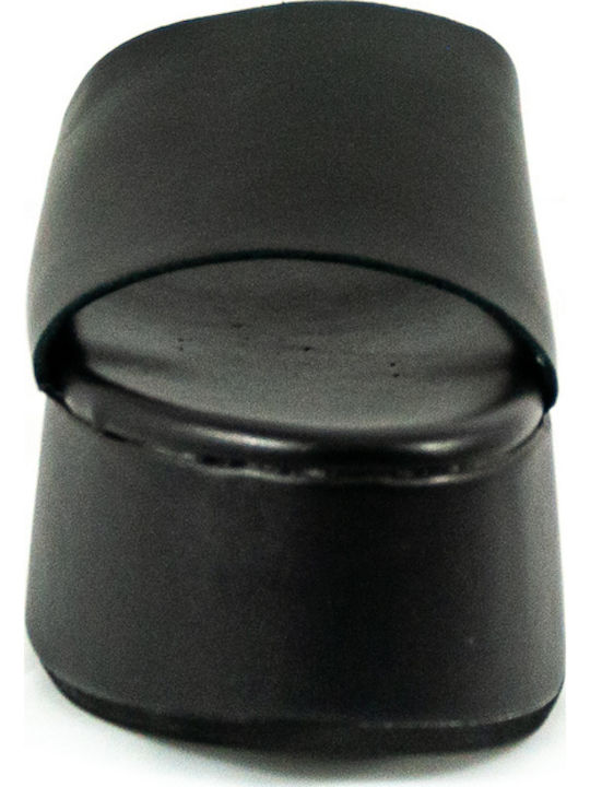 Platforme Dama Tip Slip On Negre