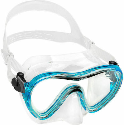 CressiSub Silicone Diving Mask Sky 2 Light Blue DN2000003