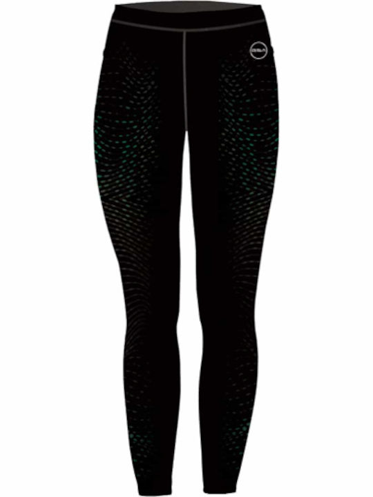 Up + Fit Performance Leggings 17-28077-01 Training Γυναικείο Cropped Κολάν Μαύρο