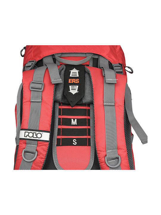 Polo Voyager 55+ Waterproof Mountaineering Backpack 55lt Red 9-02-053-03