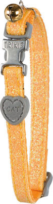 Trixie 4207 Cat Collar with Bell Glitter Yellow