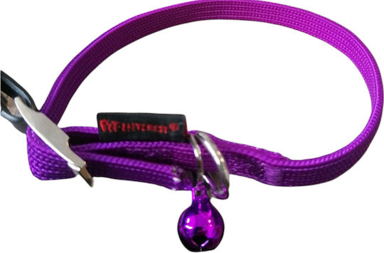 Pet Interest Stretch Line Guler Pentru Pisici Violet