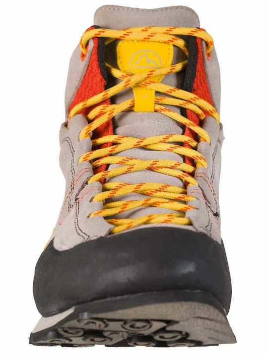 La Sportiva Boulder X Mid GTX Men's Waterproof Hiking Boots With Gore-Tex Membrane Gray