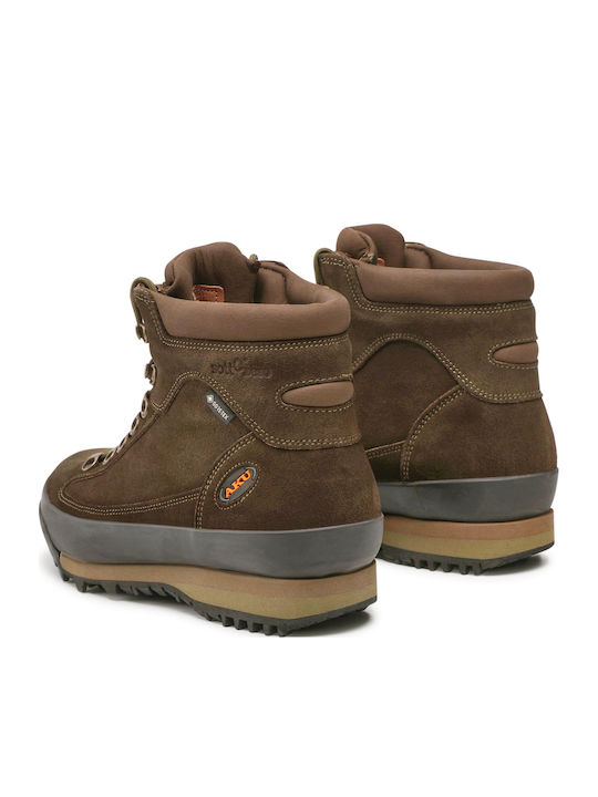 Aku Slope Max Suede GTX Men's Waterproof Hiking Boots with Gore-Tex Membrane Brown