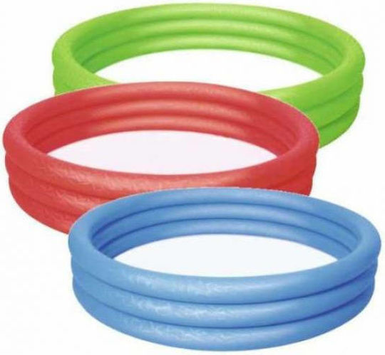 Bestway Children's Round Swimming Pool 480lt Inflatable Green