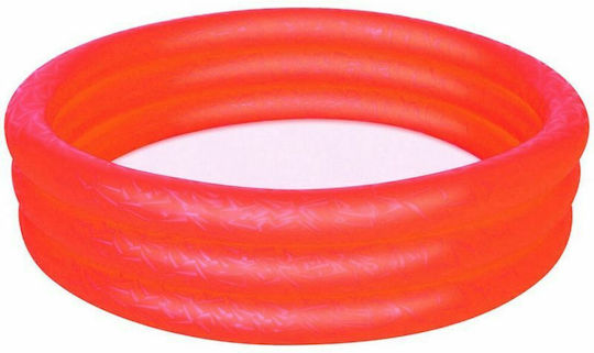 Bestway Children's Round Swimming Pool 140L Inflatable 122x25cm Red