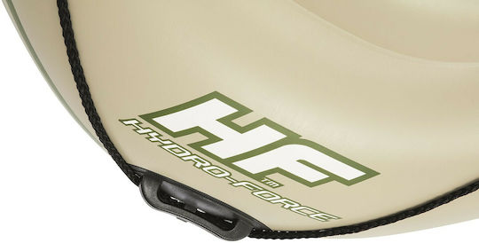 Bestway Hydro-Force Voyager 300 Inflatable Boat 2 People Beige with Oars 243x102cm
