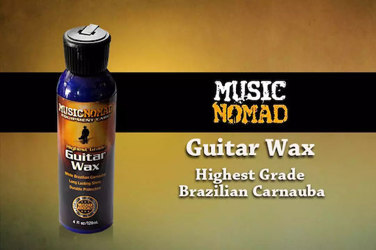 MusicNomad Guitar Wax - Highest Grade Brazilian Carnauba 4oz./120ml