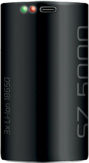 Seac SZ5000 Diving Safety Lights Rechargeable LED with Brightness 4200lm for Depth up to 100m
