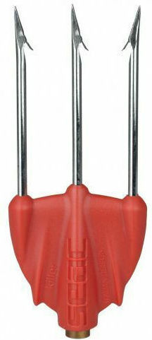 Seac Killer Speargun Trident Head Red with Reinforced Base