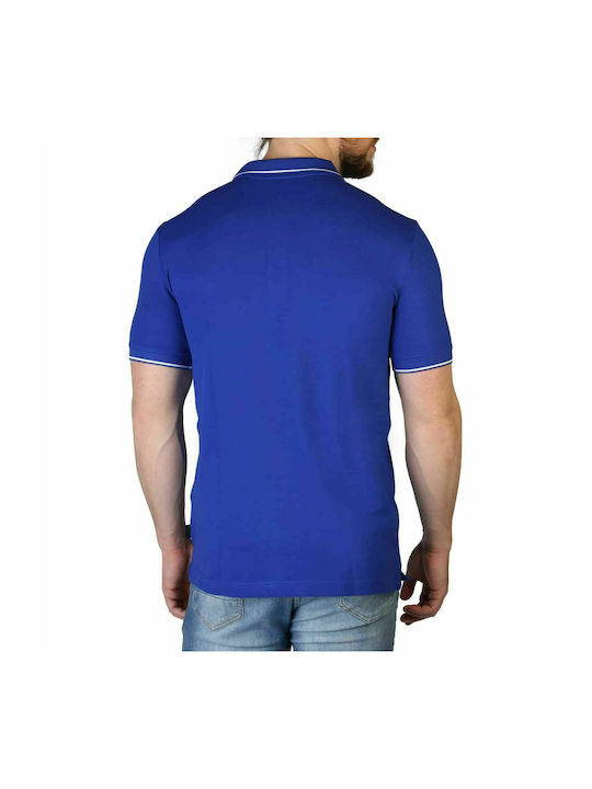 Calvin Klein Bluza pentru bărbați cu mâneci scurte Polo Albastru