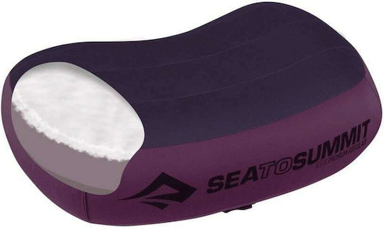 Sea to Summit Aeros Premium Regular Φούσκωτο Μαξιλάρι Camping Μωβ με Πλάτος 30εκ.